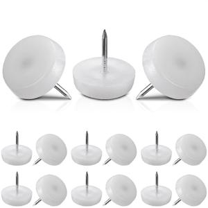 TEMU 100개 나무 바닥용 가구 슬라이더, 의자 다리 바닥 보호대, 가구 이동용 나일론 슬라이더, 테이블 다리 글라이드, 18mm 의자 다리 보호대용 가구 패드