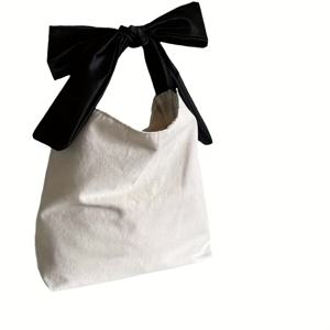 TEMU 대용량 엘레강스 토트백 - 패브릭 핸드백, 여행 및 일상용으로 넉넉한 캐주얼 & 전문가용 쇼퍼백 - 관리용