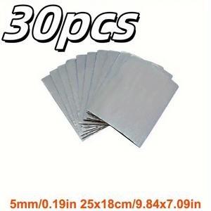 TEMU 자동차 방음, 도어 방음, 후드 방음 30개입, 간편한 설치를 위한 접착제 미리 부착, 차량 소음 감소를 위한 디자인