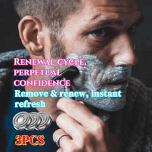 TEMU 필립스 & 플라이코 탈착식 그리드 모델 호환 전기 면도기용 3개 세트 교체날 - 재생 및 영원한 자신감, 무향, 즉각적인 상쾌함 그루밍 블레이드, 남성용 면도 필수품, 그리드 패턴 날, 날카로움 유지