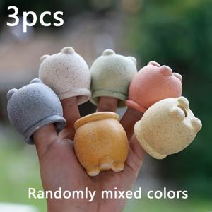 TEMU 3개, 미니 세라믹 꽃병, 배수 구멍이 있는 건조성 식물용 도자기, 수생 식물 어항 조경에 사용할 수 있습니다.