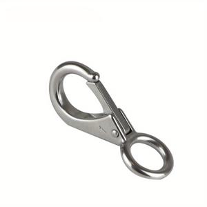 TEMU 고강도 해양용 316 스테인리스 스틸 보트 스냅 훅 - 고정 아이, 부식 방지 안전 고정용 (1사이즈 72mm) - 로프, 케이블, 그물 연결에 이상적