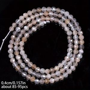 TEMU 2/3/4mm 천연 문스톤 비즈 - 무지개빛 컬러 플레이 페이셋 라운드 보석, DIY 주얼리 만들기용 루즈 , 목걸이, 팔찌, 귀걸이용 수제 비즈 공급품 (2mm, 3mm, 4mm) - 컬러 체인징 스톤 비즈