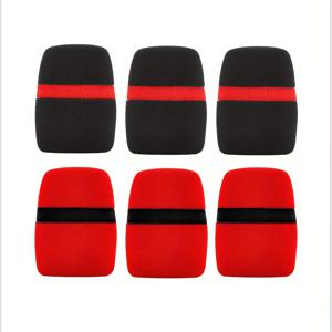 TEMU 유선 및 무선 마이크용 두꺼운 마이크 보호 커버, 방진 및 소음 감소 폼 커버, 세탁 가능한 메시 커버, KTV 보호 케이스, 노래방 팝 필터, , 축제 및 파티용 재사용 가능한 마이크 커버