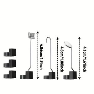 TEMU WKR 산업용 내시경 액세서리 (고리: 열쇠/반지 제거용, 자석: 금속 물체 유도용, 측면 거울: 더 나은 측면 시야용, 혼합물: 고리, 자석 고정 액세서리)|키링|키링부자재