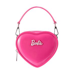 TEMU 바비 시리즈 하트 젤리백, 귀여운 핸드백, 스타일리시하고 휴대하기 편한 아웃팅용