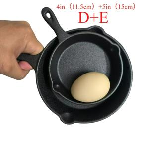 TEMU 4/3/2/5피스 헤비듀티 주철 조리기구 세트 - 10