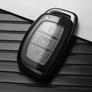 TEMU 현대 투싼 소나타 FE 크레타 ix35 i10 i20 i30 i40 베르나 솔라리스 미스트라 엘란트라 악센트용 TPU 자동차 키 케이스 커버