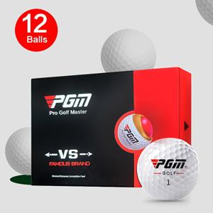 TEMU 골프 VS 시리즈 박스형 PGM 골프 선물용 공, 3박스 (박스당 12개), 대형 박스형 토너먼트 골프공, 선물용으로 이상적