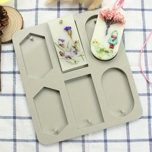 TEMU 1개 DIY 캔들 아로마 왁스 타블렛 몰드, 수제 건조 꽃 향기 왁스 타블렛 실리콘 몰드, 비누 만들기 액세서리, 캔들 몰드
