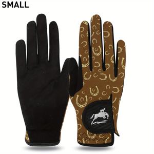 TEMU 여성용 승마 장갑, 승마용 메쉬 통기성 경량 컬러 세트, 여름용 편안한 그립