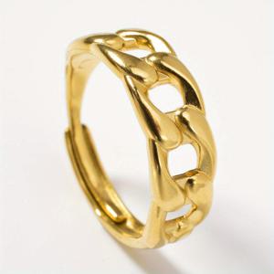 TEMU 남녀 공용 스테인리스 스틸 반지 1개입. 클래식하고 스타일리시한 엮인 디자인으로, 일상복 착용에 적합하며 다용도 선물로 좋습니다.