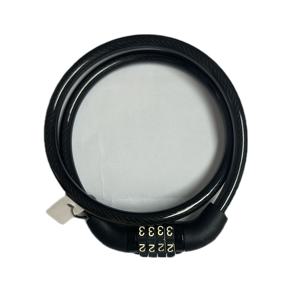 TEMU 내구성 강한 휴대용 자전거 자물쇠 - 4자리 번호 조합 - 방수 방범 자물쇠 (키/코드 불필요) - 산악용 핸드컨트롤러 자물쇠 포함