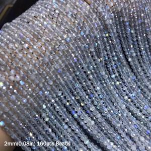 TEMU AAA 2/3/4mm 자연석 라보라이트 고품질 반짝이는 작은 느슨한 스페이서 비즈 보석 만들기 DIY 팔찌 목걸이 귀걸이 데이 선물