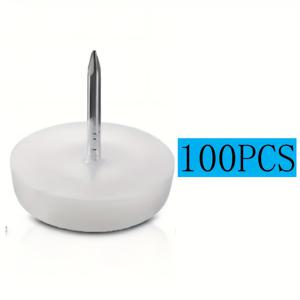 TEMU 100개 가구 이동 슬라이더, 원목 바닥용 의자 다리 보호대, 가구 이동용 나일론 슬라이더, 테이블 다리 글라이드, 의자 다리 보호대 패드 - 가구 및 바닥 보호용