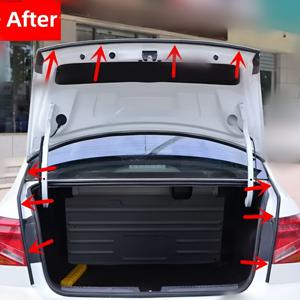 TEMU 자동차 앞 후드용 씰, 트렁크 씰, D자형 방진 고무 스트립, 방음 및 소음 감소, 모든 차량 모델과 호환 가능.