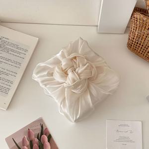 TEMU 일본식 푸로시키 포장 천 - 웨딩, 브라이덜 샤워, 파티 답례품을 위한 스타일리시한 선물 포장 스카프 - 부드러운 무광택 질감의 재사용 가능한 고급스러운 거즈 소재