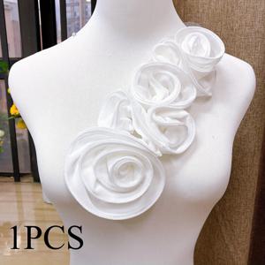 TEMU 1개/27cm/10.63인치 대형 보우 타이 브로치 패션 칼라 액세서리 장식, 의류, 식탁보, 커튼, 소파 커버에 적합 - 우아한 재봉 및 홈 데코 소재.