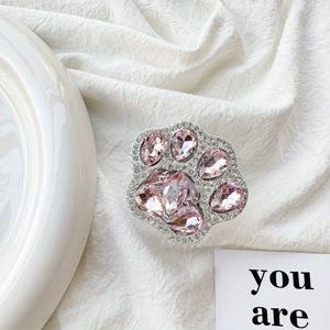 TEMU 3D 귀여운 고양이 발바닥 접이식 핑거링 그립톡 아이폰 16 15 소켓 포켓 스탠드 홀더|그립톡