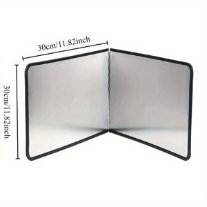 TEMU 공간 절약형 스테인리스 가스레인지 방수 커버 - 내열성, 세척 간편, 전기 불필요 - 요리 및 주방 정리에 완벽한 버너 보호대