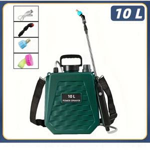 TEMU 6.99리터/10리터 대용량 백팩 분무기, USB 충전식 전동 정원 분무기, 식물 물주기, 농업, 비료, 살균, 관개에 적합