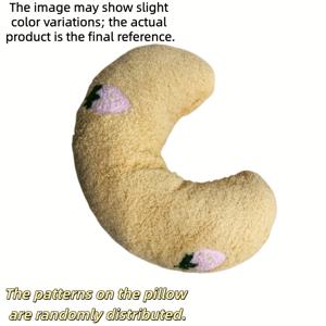 TEMU 고양이 & 강아지용 초극세사 펫 베개 - 목 지지 아치 디자인, 사계절 내내 편안한 침구, 튼튼한 나일론, 소형견 & 새끼 고양이에게 적합, 세탁기 사용 가능