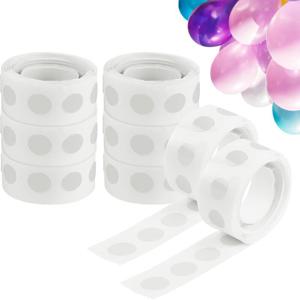 TEMU 500개 투명 탈착식 풍선 접착 점, 양면 스티커, 잔여물 없음, 파티, 결혼식 및 크리스마스 선물 포장에 이상적