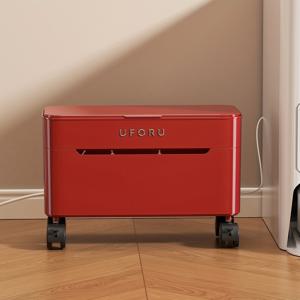 TEMU 바퀴 달린 와이어 케이블 정리함 | 플라스틱, 덮개형 데스크탑 정리함, 전기 불필요