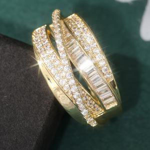 TEMU 1개 YOYO 여성용 4월 탄생석 반지 - 도금 구리 멀티 레이어 합성 지르코니아 스톤, 결혼식, 발렌타인데이 선물용 4월 탄생석 주얼리, 우아한 럭셔리 반지, 사계절 착용 가능