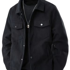 TEMU Pearson OBM의 새로운 가을 남성용 코듀로이 지퍼업 재킷은 트렌디하고 다재다능한 스타일을 선보이며 개성에 집중합니다. 이 재단은 섬세하고 부드럽고 편안하여 일상복으로 적합합니다.