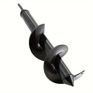 TEMU 헤비 듀티 4x12인치 정원 드릴 비트 (메탈 블레이드 포함) - 3/8