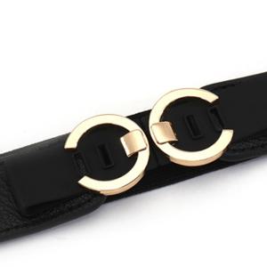 TEMU 여성용 탄성 허리 집게 | 한국 스타일의 비직물 깃털 없는 코르셋 벨트, 철합금 버클 장착, 해변, 야간 활동 및 캐주얼한 경우에 적합