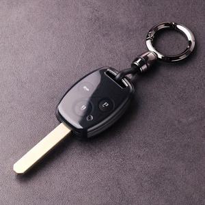 TEMU 혼다 자동차 키 커버, 혼다 핏, 시빅, 여덟 세대 어코드, CR-V, , 시빅 , 핏, 리모컨 보호 케이스, 키체인, 패셔너블, 고급스러운, 심플, 남녀 공용 비즈니스 스타일