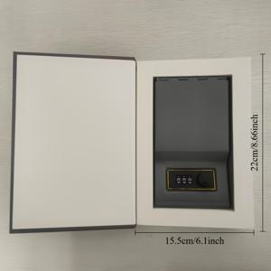 TEMU 시뮬레이션 북 금고, 소형 코드 박스, 자물쇠가 있는 통화 저금통, 숨겨진 휴대폰 보관 아티팩트, 인터넷 유명 머니 박스