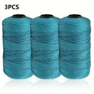 TEMU 토트백, 모자, 쿠션 뜨개질에 적합한 3색 털실 세트. 봄, 여름철 썬캡 및 공예 뜨개질에 완벽합니다.