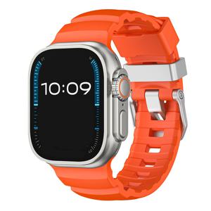 TEMU 피부 친화적이고 편안한 스트랩, 남성용 아웃도어 스포츠 손목밴드, 42mm, 44mm, 45mm, 46mm, 49mm 애플워치 스트랩 호환. 애플워치 10 6 5 4 3 2 시리즈 및 울트라 시리즈 호환 스마트워치 교체용 액세서리, 스타일리시하고 멋진 남성용 시계 스트랩