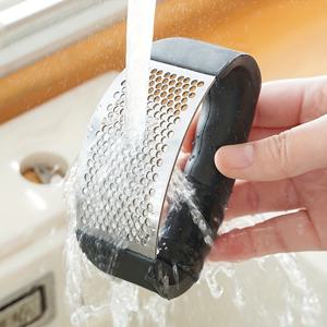 TEMU 스테인리스 스틸 마늘 프레스 - 간편한 세척을 위한 레버식 분쇄기, 쉬운 분쇄 - 야외 레저, 여행 캠핑, 주방 식사, 아파트 및 대학생 기숙사 주방 가제트로 적합