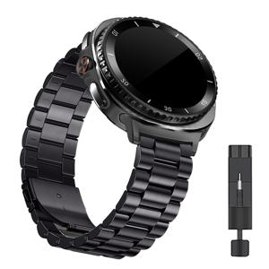 TEMU 구 색상 및 세 가지 사양 스테인리스 스틸 시계 밴드, 삼성 8/8 LTE 40/44mm/갤럭시 울트라(2025)/워치 울트라 47mm/7/FE/6/5/4 40/44mm/워치6 클래식 43/47mm/워치4 클래식 46/42mm/워치5 프로 45mm 호환