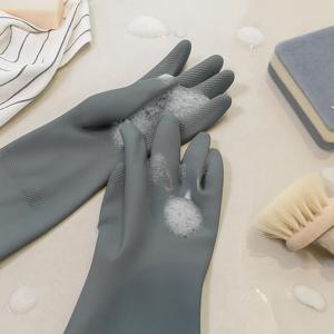 TEMU 가쯔 두꺼운 라텍스 주방용 고무장갑 10개