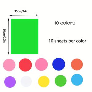 TEMU 티슈 페이퍼 50매 또는 100매 대용량 팩, 35X50cm 크기, 선물 포장에 적합. 공예, 꽃꽂이, 생일 파티, 축제 및 장식용으로 적합한 10가지 다양한 색상의 아트 티슈 페이퍼 포함.