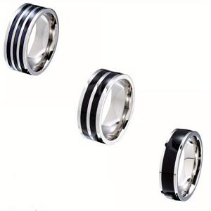 TEMU 3pcs 남성용 트렌디한 티타늄 스틸 링, 커플 링, 친구 링, 섬세한 남성 액세서리 보석 장식, 연회, 파티, 휴일, 생일, 기념일 선물용