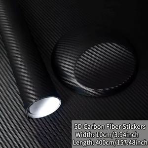 TEMU 5D 카본 파이버 장식 차량 스티커, 자동차 문 입구 페달 및 사이드 미러 보호 스트립으로 사용하기 위해 설계된 다용도 제품입니다. 스크래치 방지, 방수, 오래 지속되고 설치가 용이합니다.
