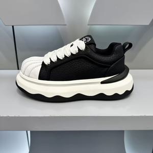 TEMU 스타일리시하고 트렌디한 남성용 통기성 가벼운 신형 두꺼운 밑창 캐주얼 키높이 인기 스니커즈