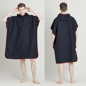 TEMU 1개 빠른 건조 흡수 목욕가운, 가볍고 부드러운 휴대용 비치 타월, 성인용 수영 망토, 다이빙 가운|비치타올|샤워가운