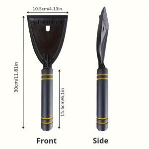 TEMU 자동차용 전문가용 제설 도구, 10.49 Cm ABS 아이스 스크레이퍼, 전기 없이 사용하는 업그레이드된 다기능 제설 도구, 겨울 청소 액세서리