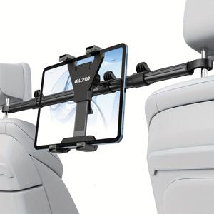 TEMU OHLPRO 아이패드 헤드레스트 장착용 차량용 태블릿 홀더, 백시트용 범용 360° 회전 알루미늄 확장형 스탠드 특징, 아이패드 프로, 에어, 미니, 갤럭시 탭, Kindle Fire HD 호환