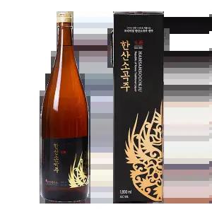 부드럽고 목넘김이 좋은 [호암주조] 한산소곡주1800ml