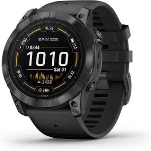 Garmin epix Pro(2세대) 51mm 고성능 스마트워치 고급 교육 기술 내장 손전등 블랙