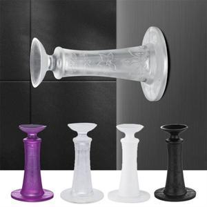 실리콘 벽 보호대 무소음 바닥 홀더 충돌 방지 문 스토퍼 무타공 흡착