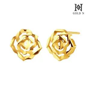 골드앤 순금 24K 로즈컷 귀걸이